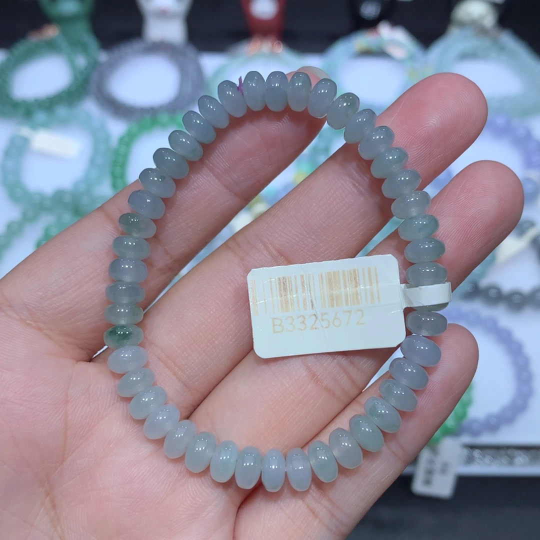 翡翠未镶嵌手串天然