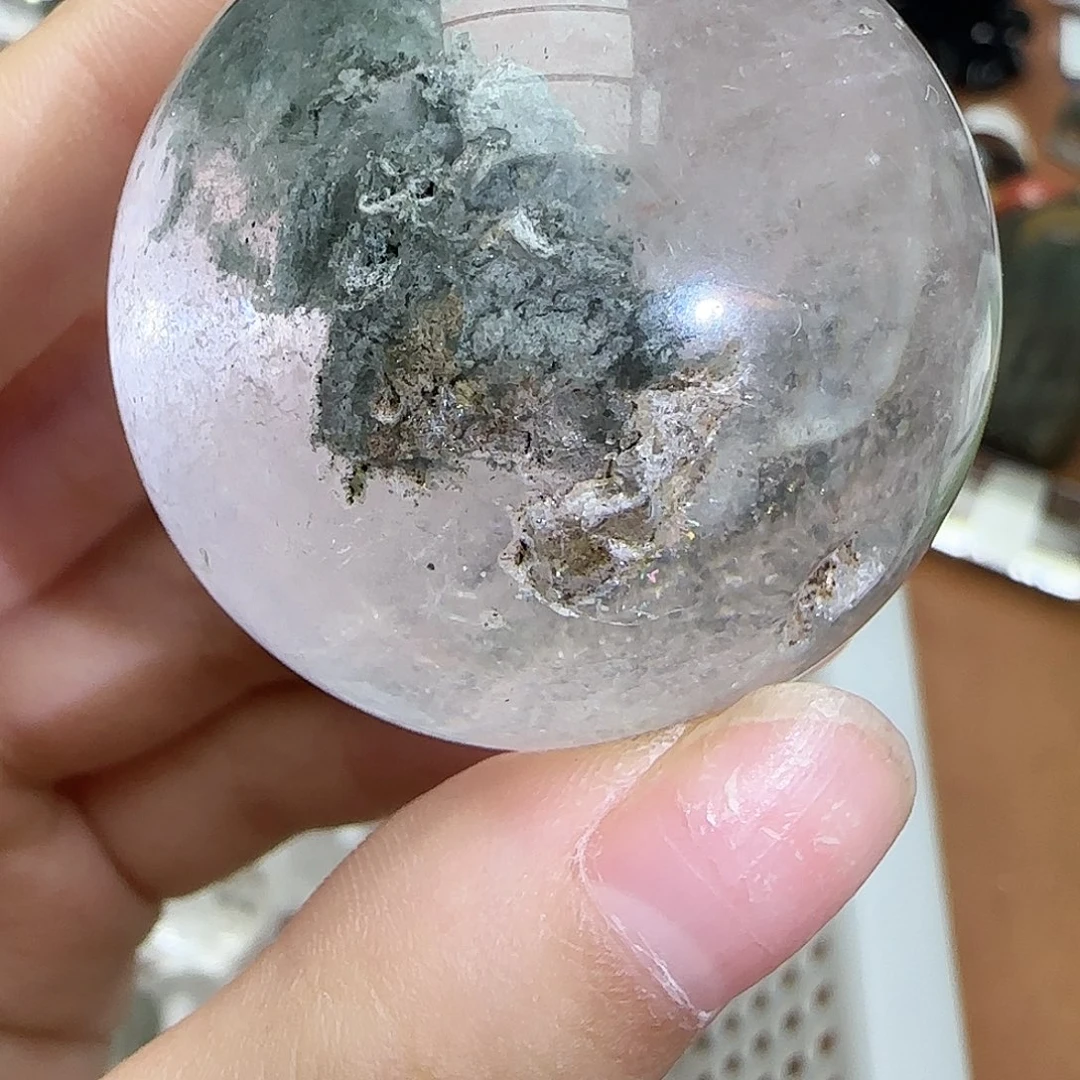 未镶嵌摆件水晶橙*A029