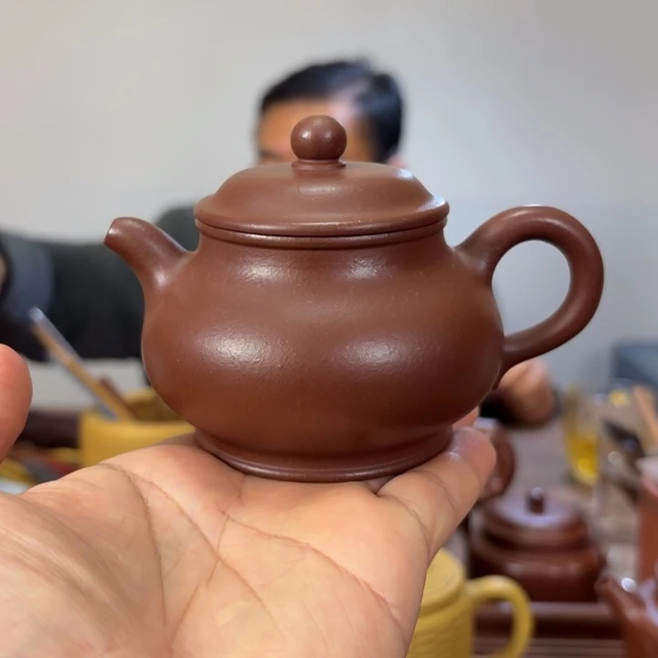 紫砂茶壶底槽清潘壶