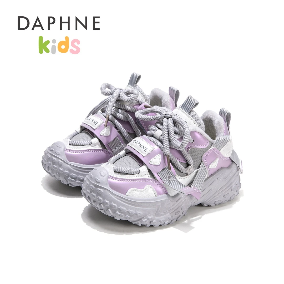 达芙妮Daphne儿童2025年秋款百搭新款运动鞋中大童休闲时尚老爹鞋