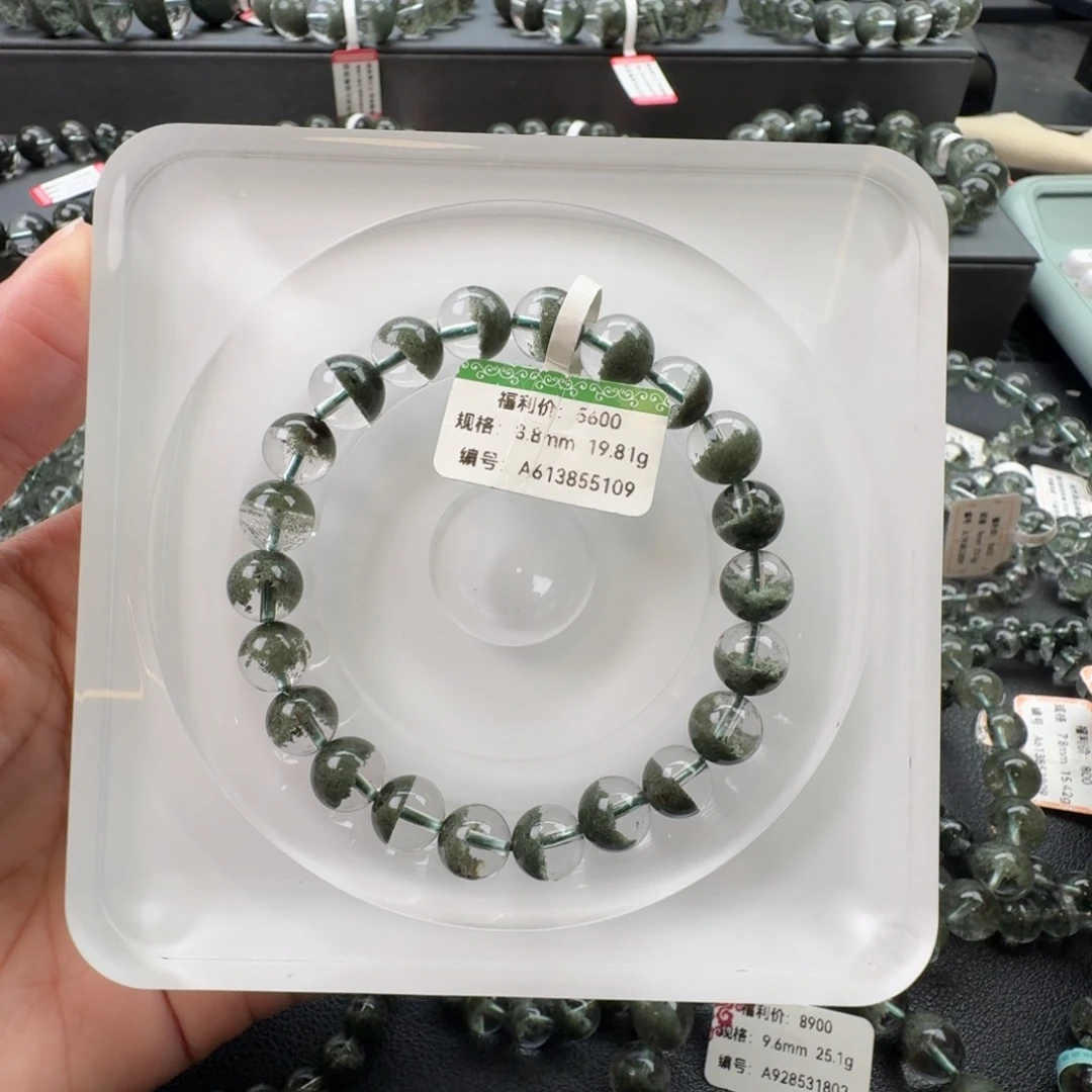 水晶未镶嵌手链天然水晶