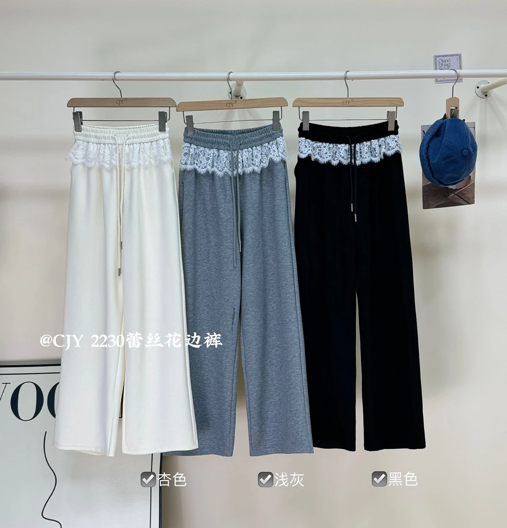 CJY（2230）时尚蕾丝花边裤kc