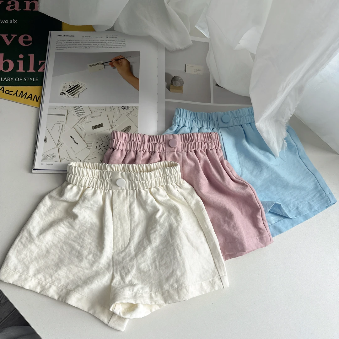 【奶芙短裤 小洛妈咪】婴儿童春秋休闲宽松亲肤宝宝夏季裤子F6