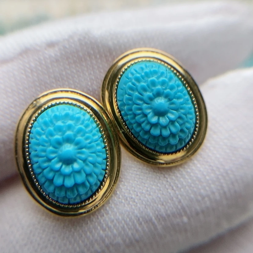 【闪购商品】绿松石配饰18K金镶嵌