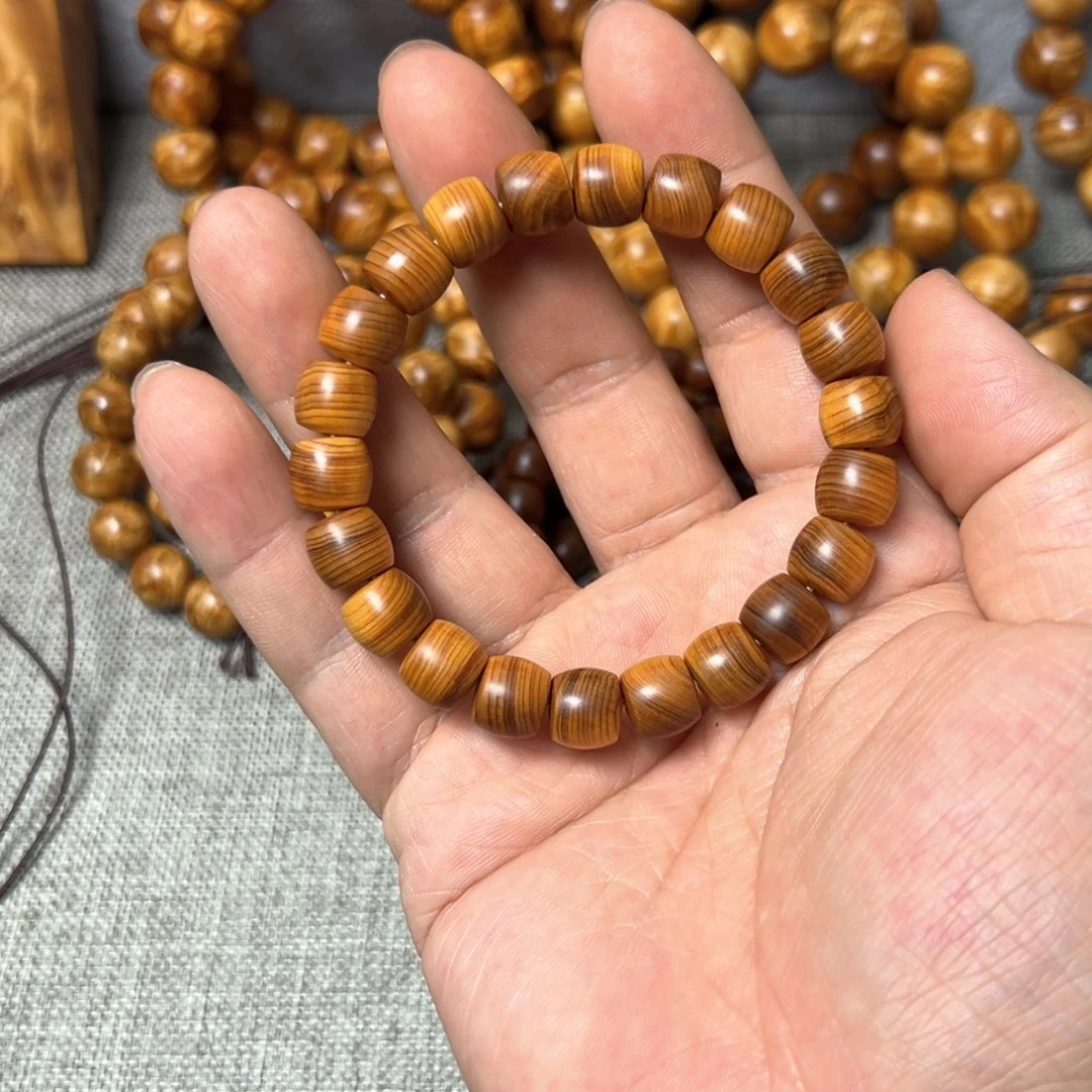 柏木（崖柏）黑油骨直切9*10