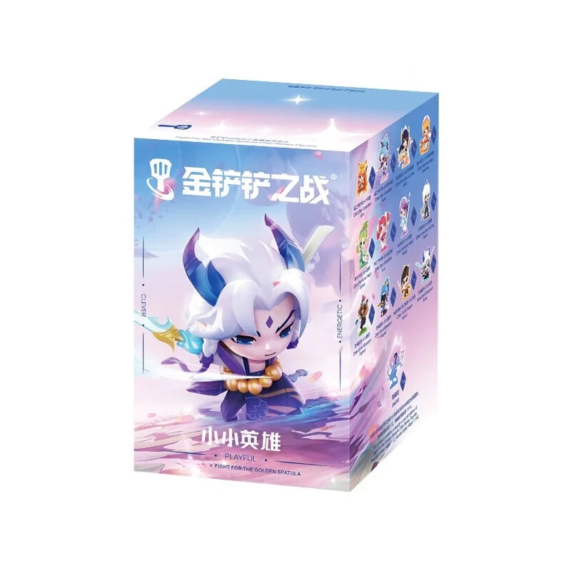 金铲铲之战小小英雄格温亚索永恩系列手办盲盒