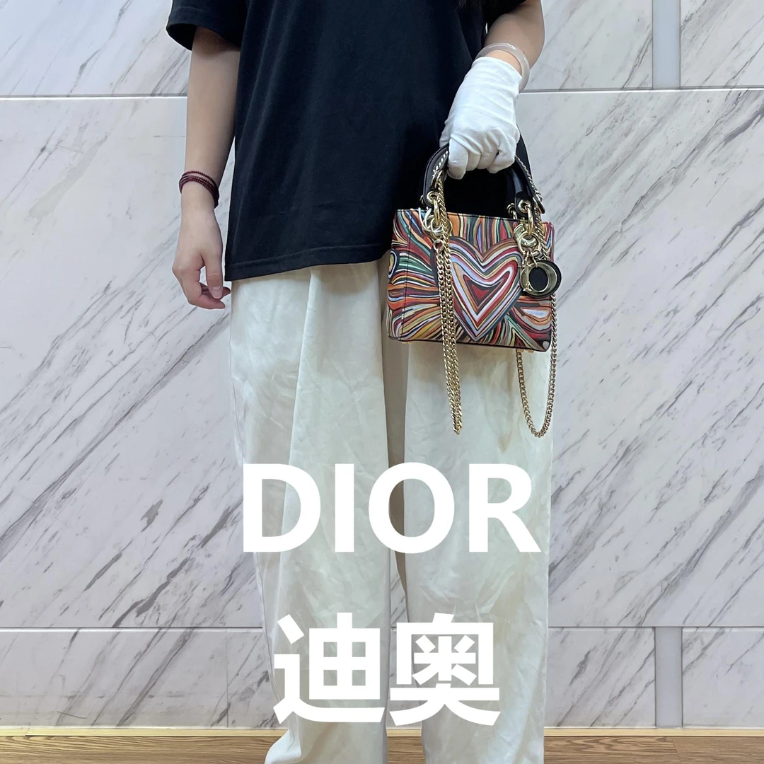 99新 DIOR/迪奥 爱心涂鸦限定三格戴妃/甜甜精选/59309