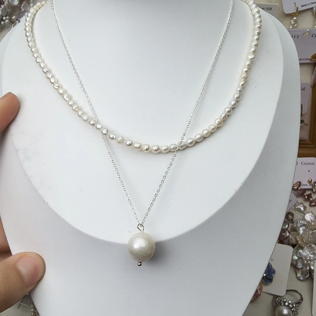 未镶嵌淡水珍珠颈饰