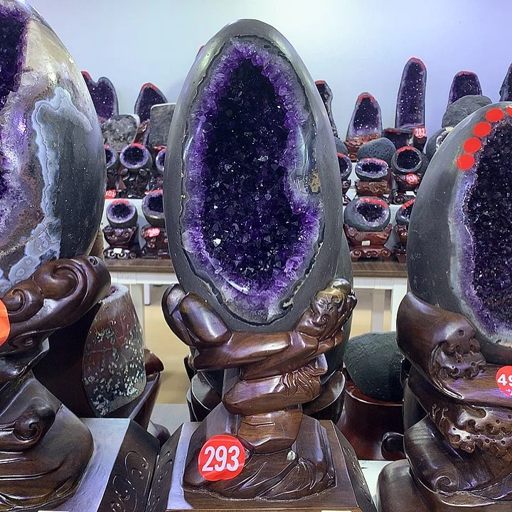 未镶嵌紫晶大型摆件（非配饰）