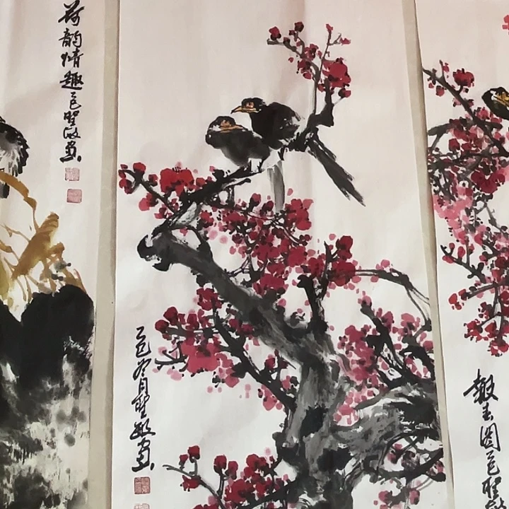 国画张圣敏先生纯手绘作品