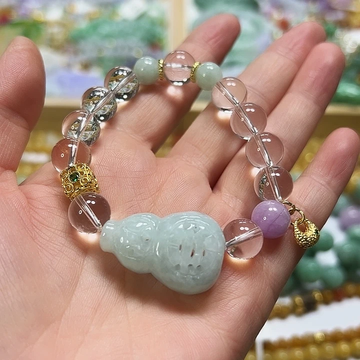 未镶嵌手链翡翠手串