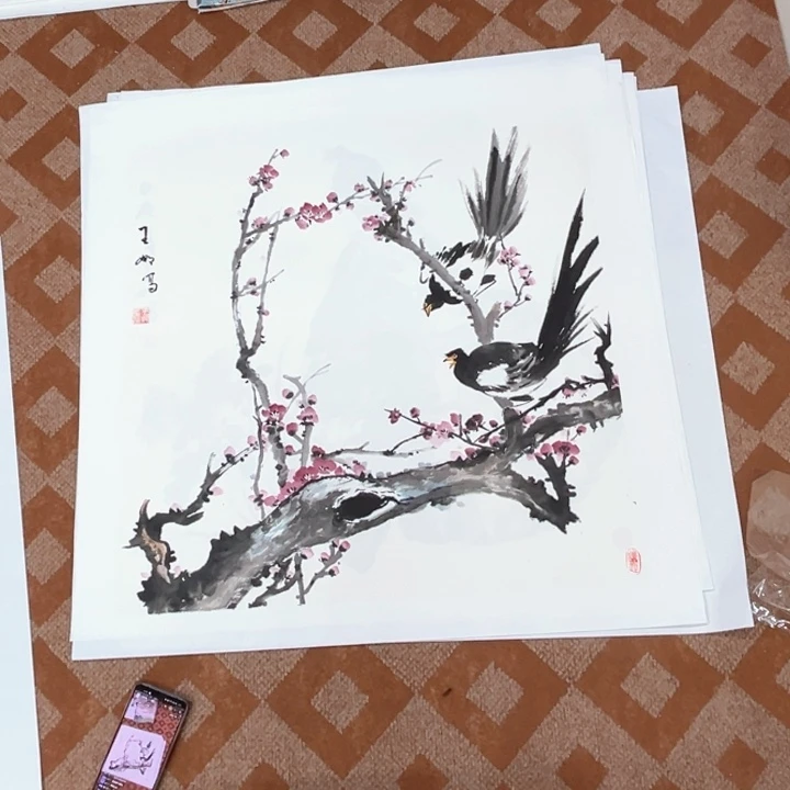 国画68/68纯手绘国画作品