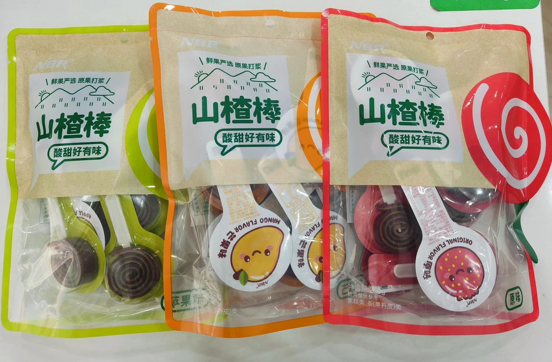 鲜果严选 原果打浆 山楂棒 苹果味 芒果味 原味