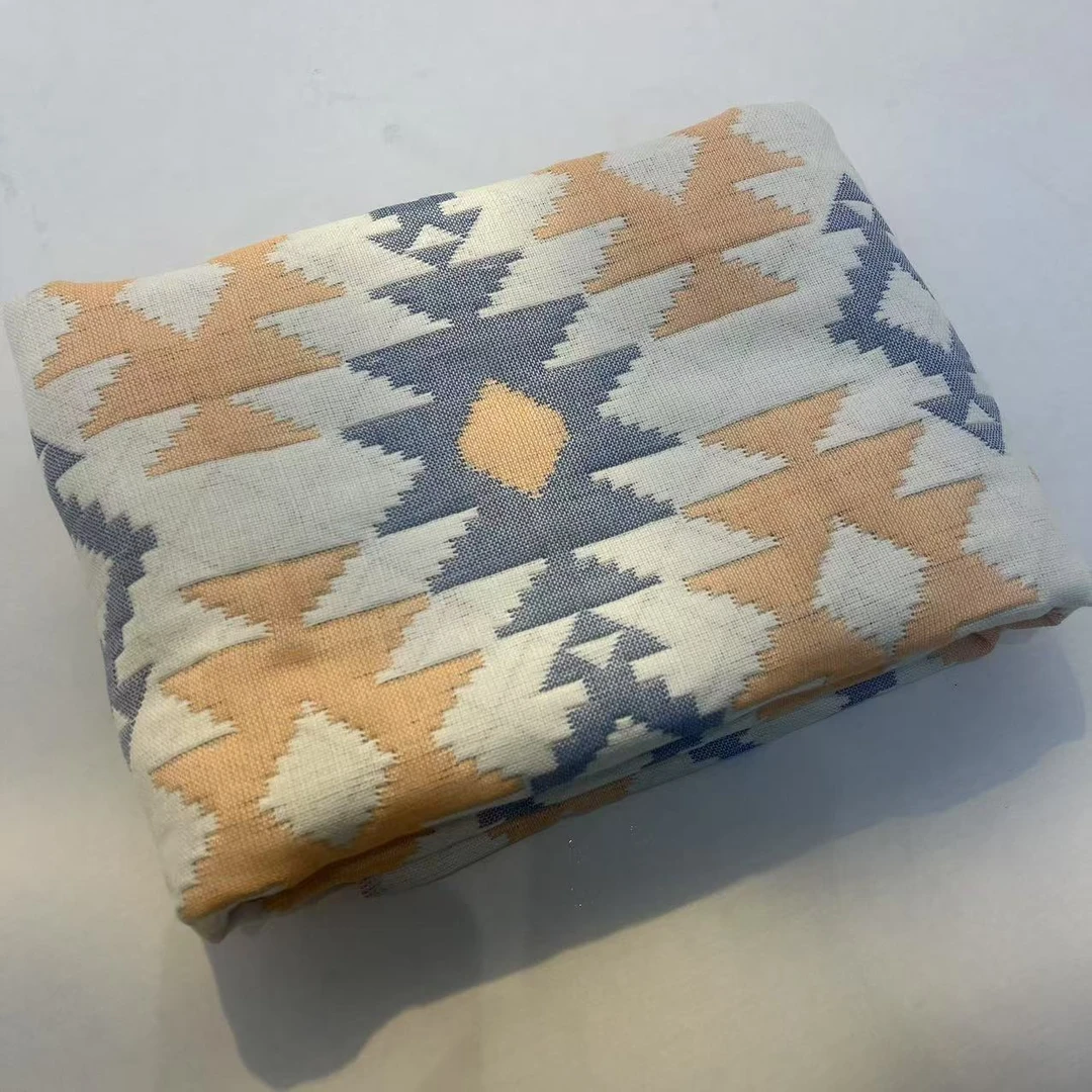 【枕巾】原色纱枕巾一对装加厚款 棱型