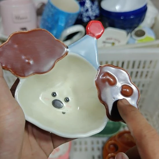 瓷片陶瓷餐具杯碗盘微瑕介意慎拍