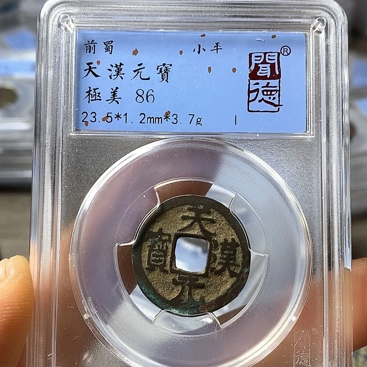 铜闻博文化天汉元宝