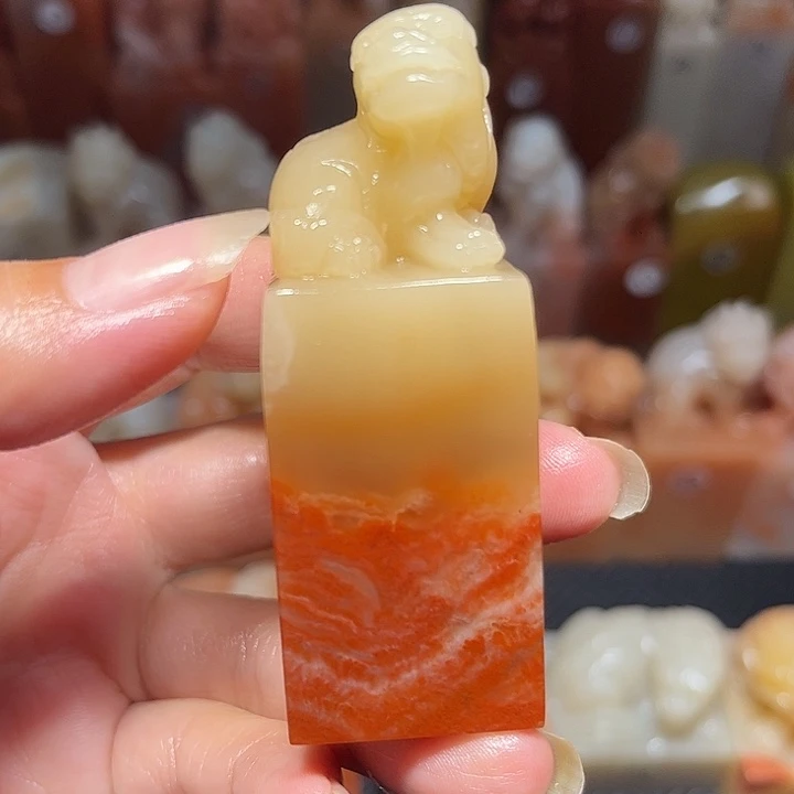 老挝石老挝保利石印章