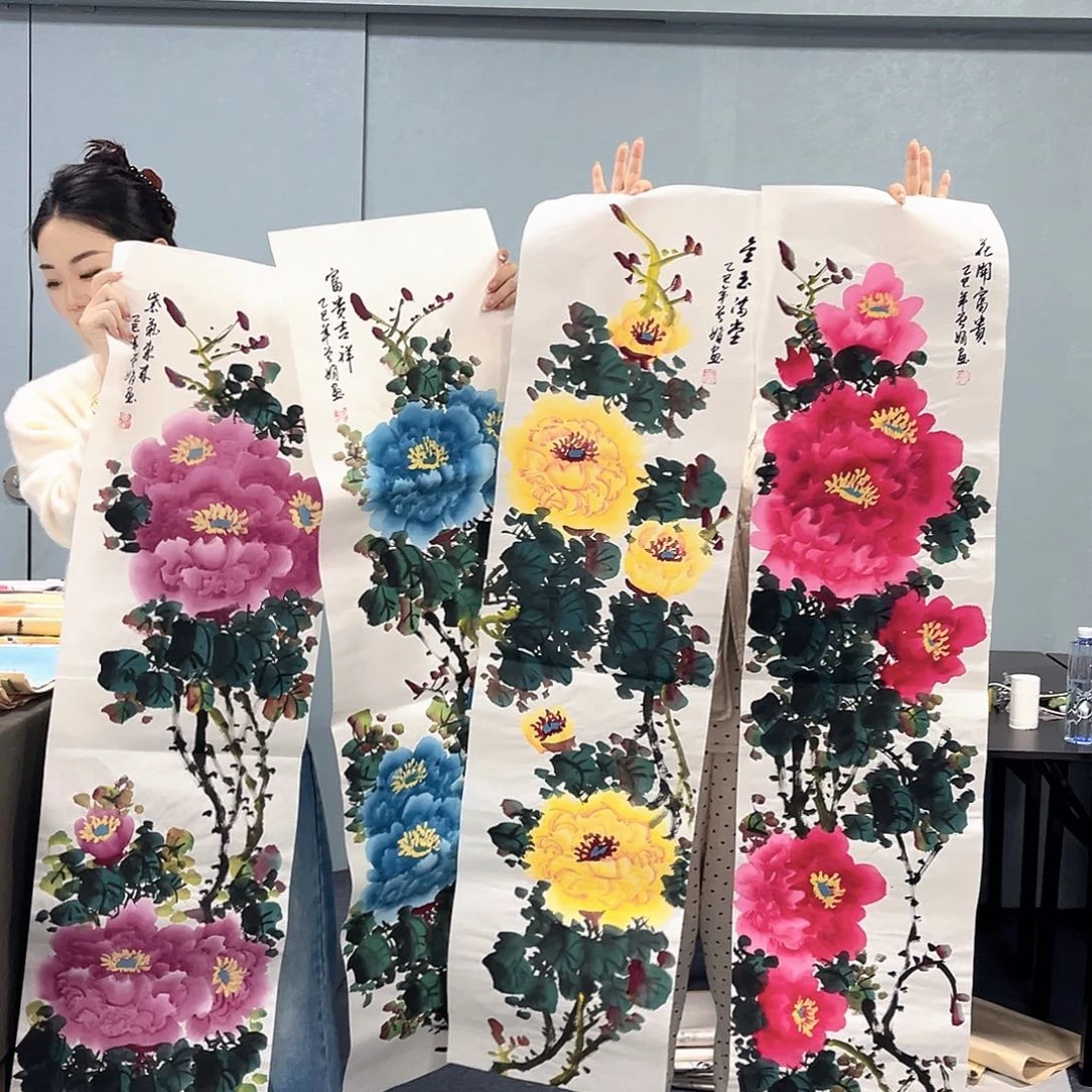 国画国画老师作品