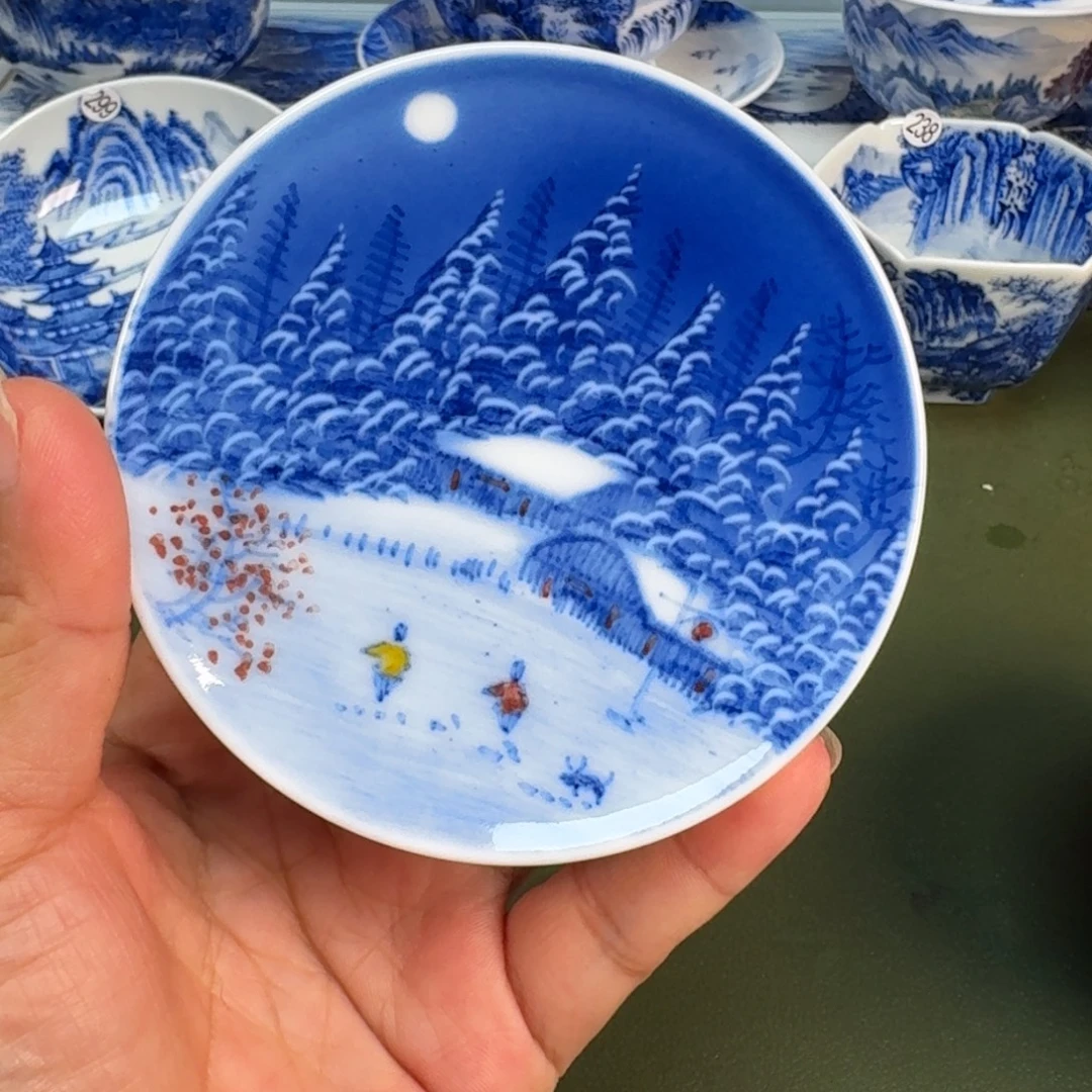 景德镇纯手绘茶器圆圆268