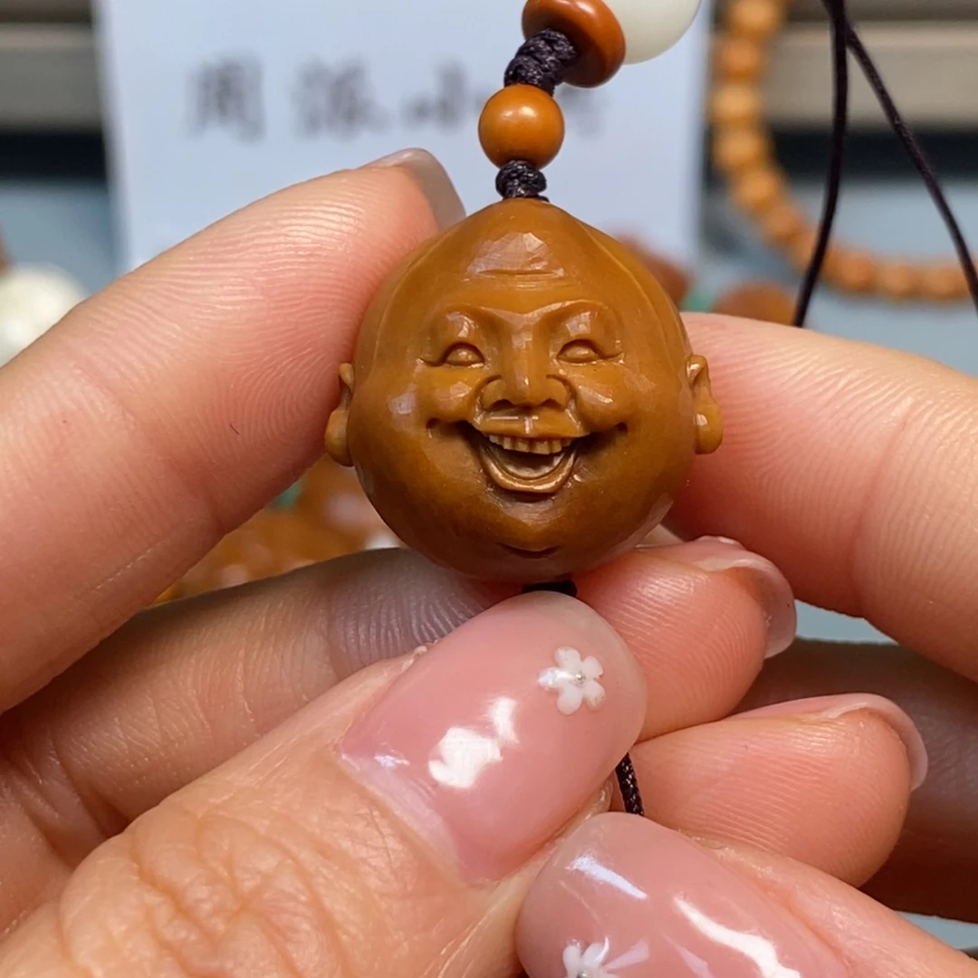 橄榄核手串/手链大师兄笑佛