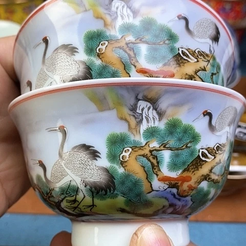 景德镇陶瓷藏式茶碗