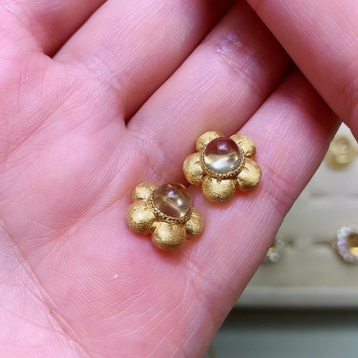 水晶吊坠银S925镶嵌婉*