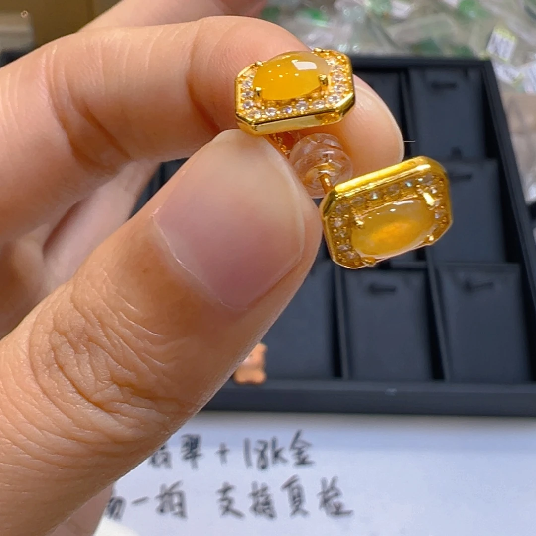 真***信翡翠银S925镶嵌手链