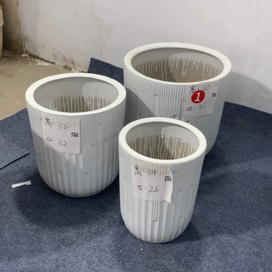 高温陶瓷花盆微瑕
