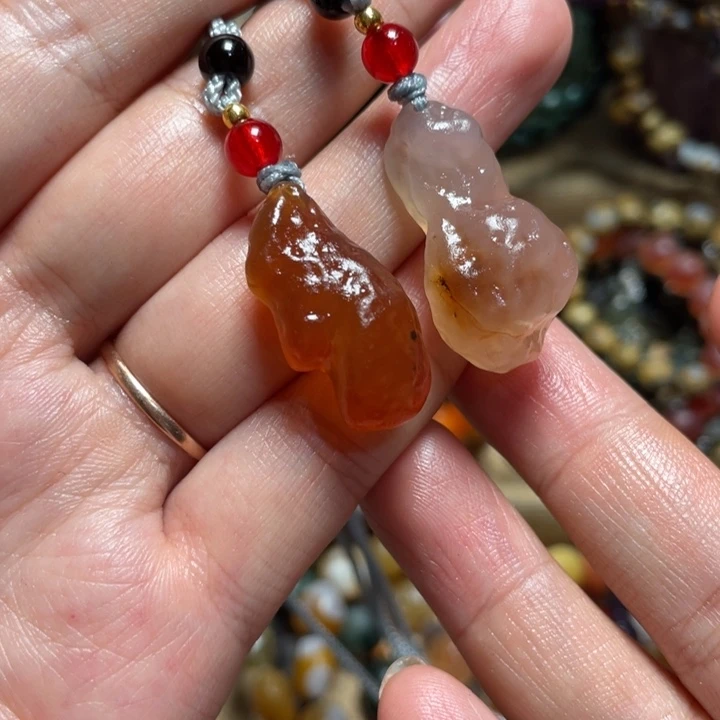 玛瑙/玉髓合金手链