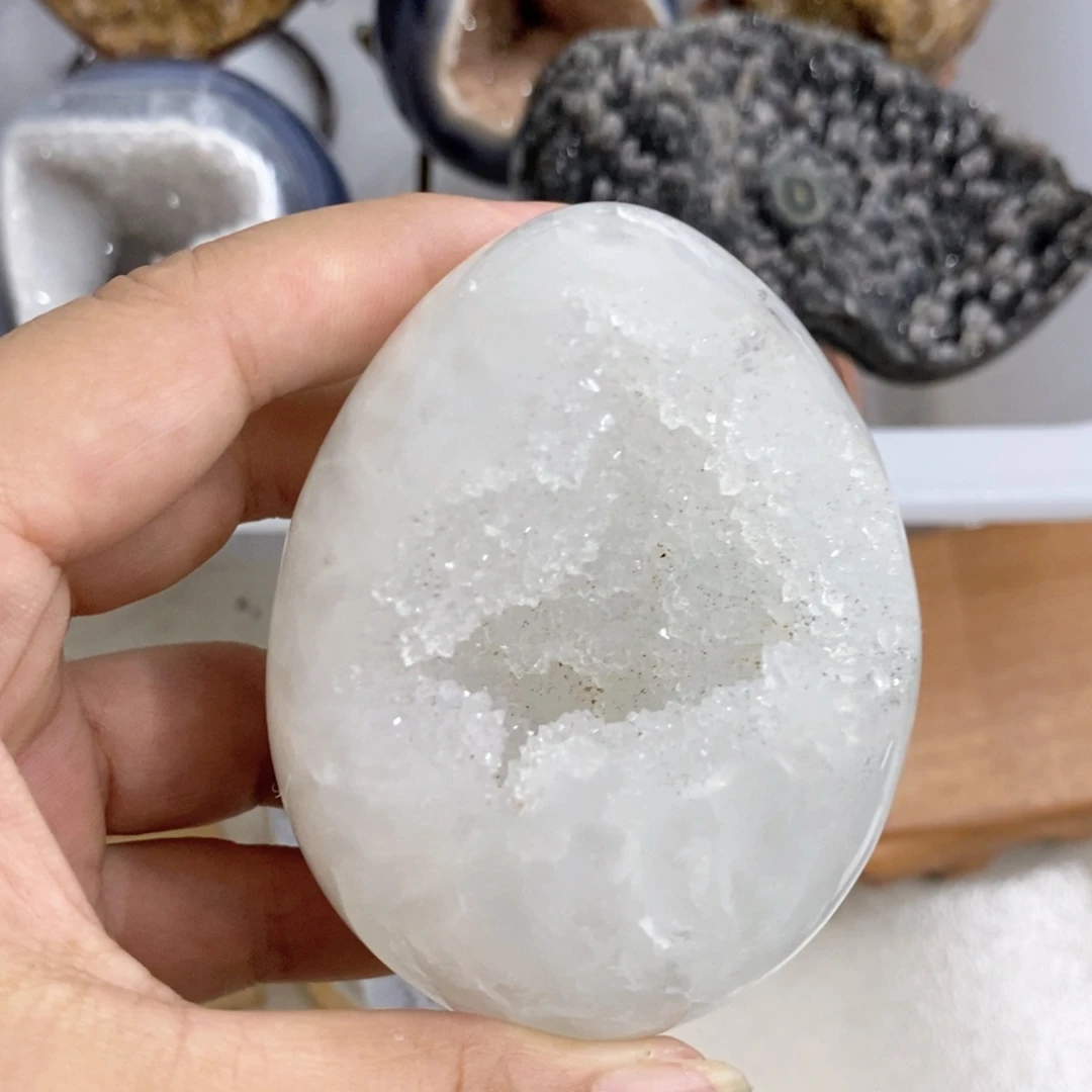 噗***宝紫晶珠宝半成品未镶嵌