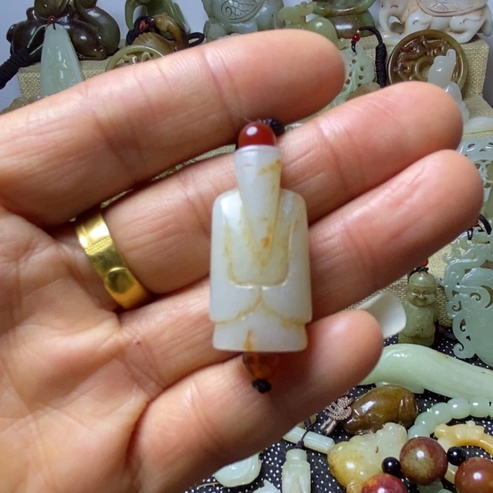 和田玉挂件未镶嵌