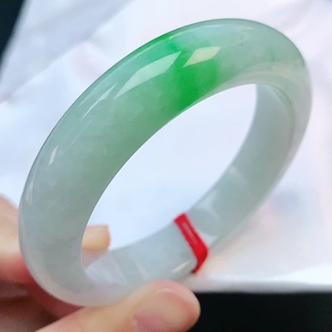 未镶嵌手镯翡翠54圈口882913