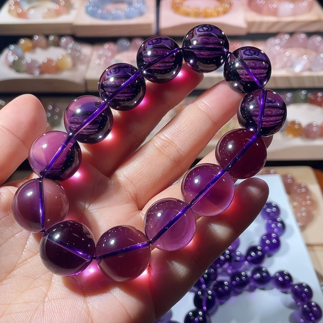 水晶手链未镶嵌紫水晶手链