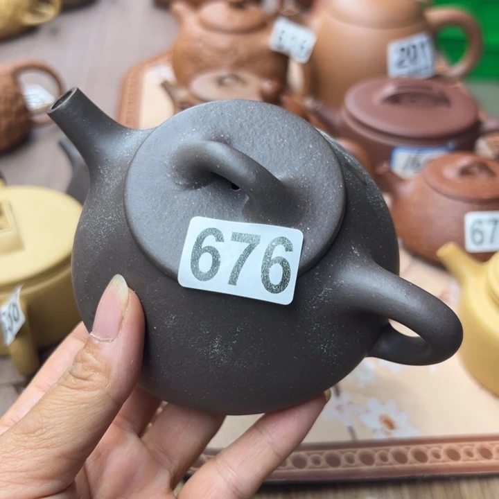 茶壶紫砂天青瑕疵220
