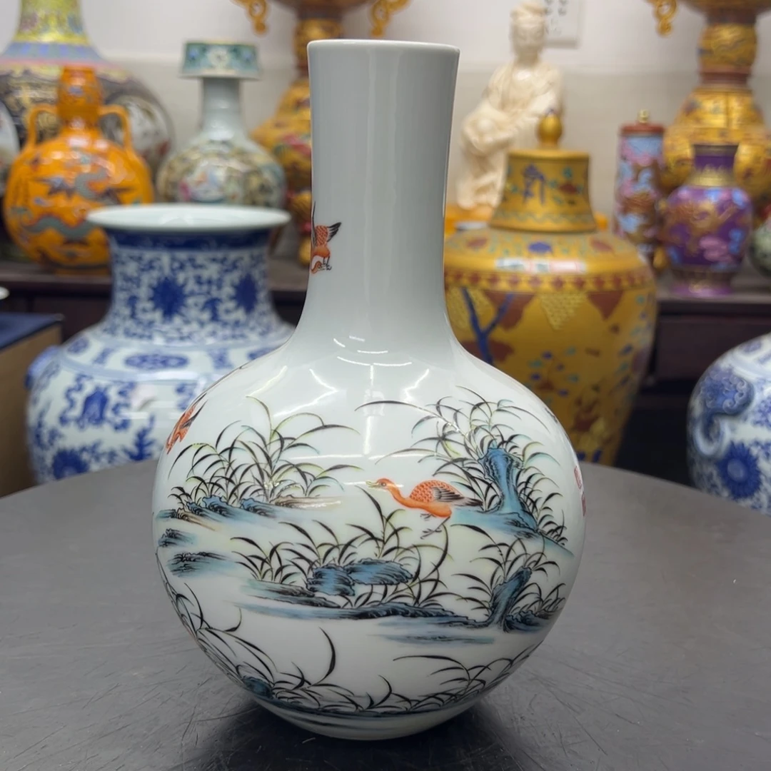 精美陶瓷摆件立件