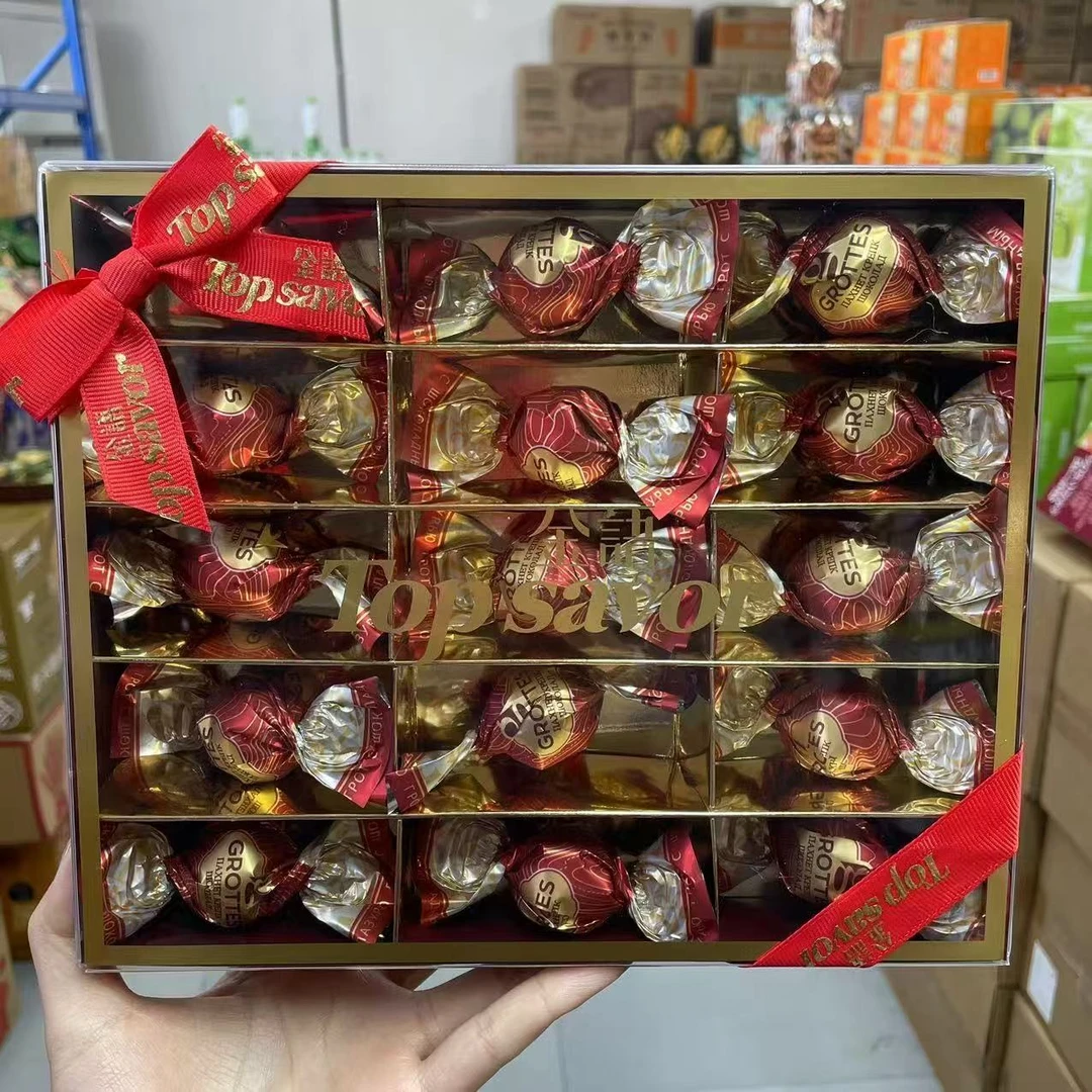 TopSavor金语欧式风味代可可脂巧克力制品喜糖节日礼物小零食