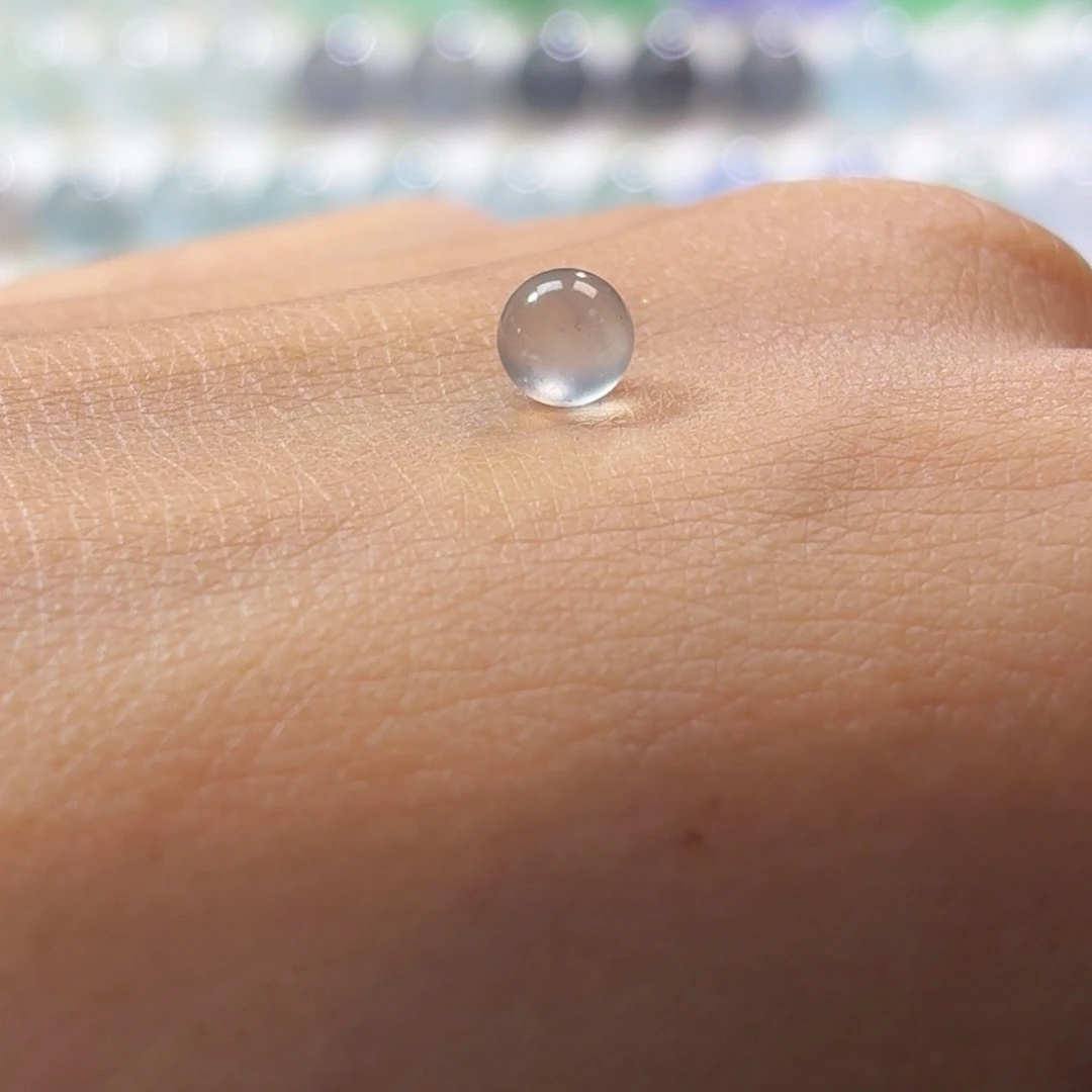 定制翡翠未镶嵌黑钢卡5