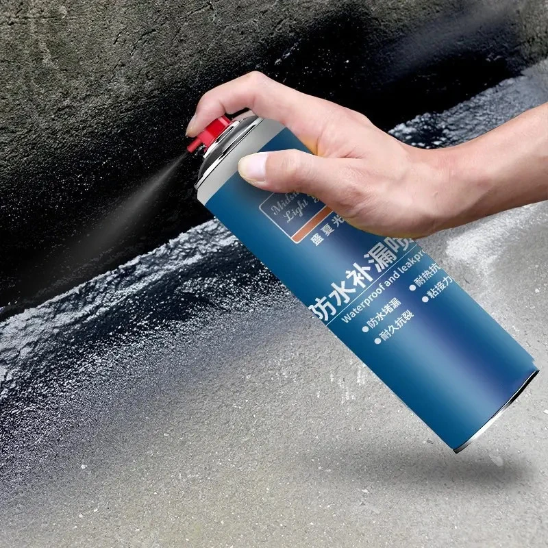 批发透明防水胶喷剂厕所防水涂料丙烯酸纯丙材料 免砸砖胶水补漏