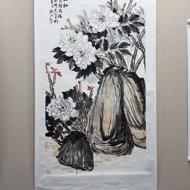 国画精品纯手绘8平尺