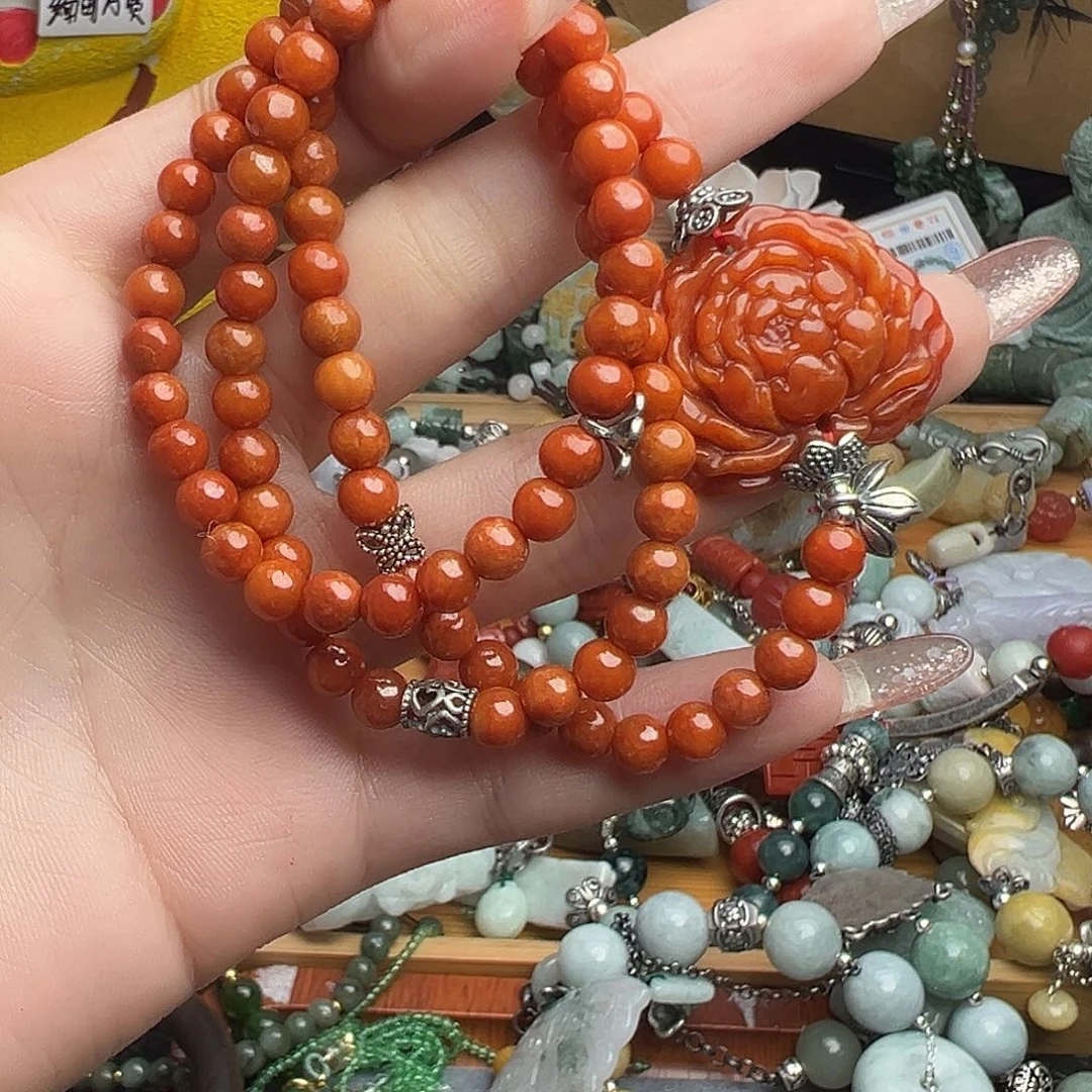 翡翠颈饰未镶嵌吊坠