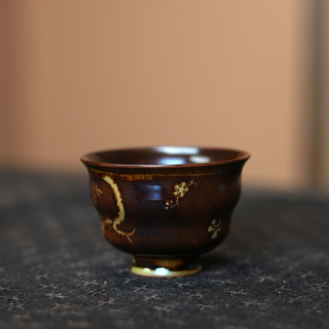 木首釉茶杯ds2131