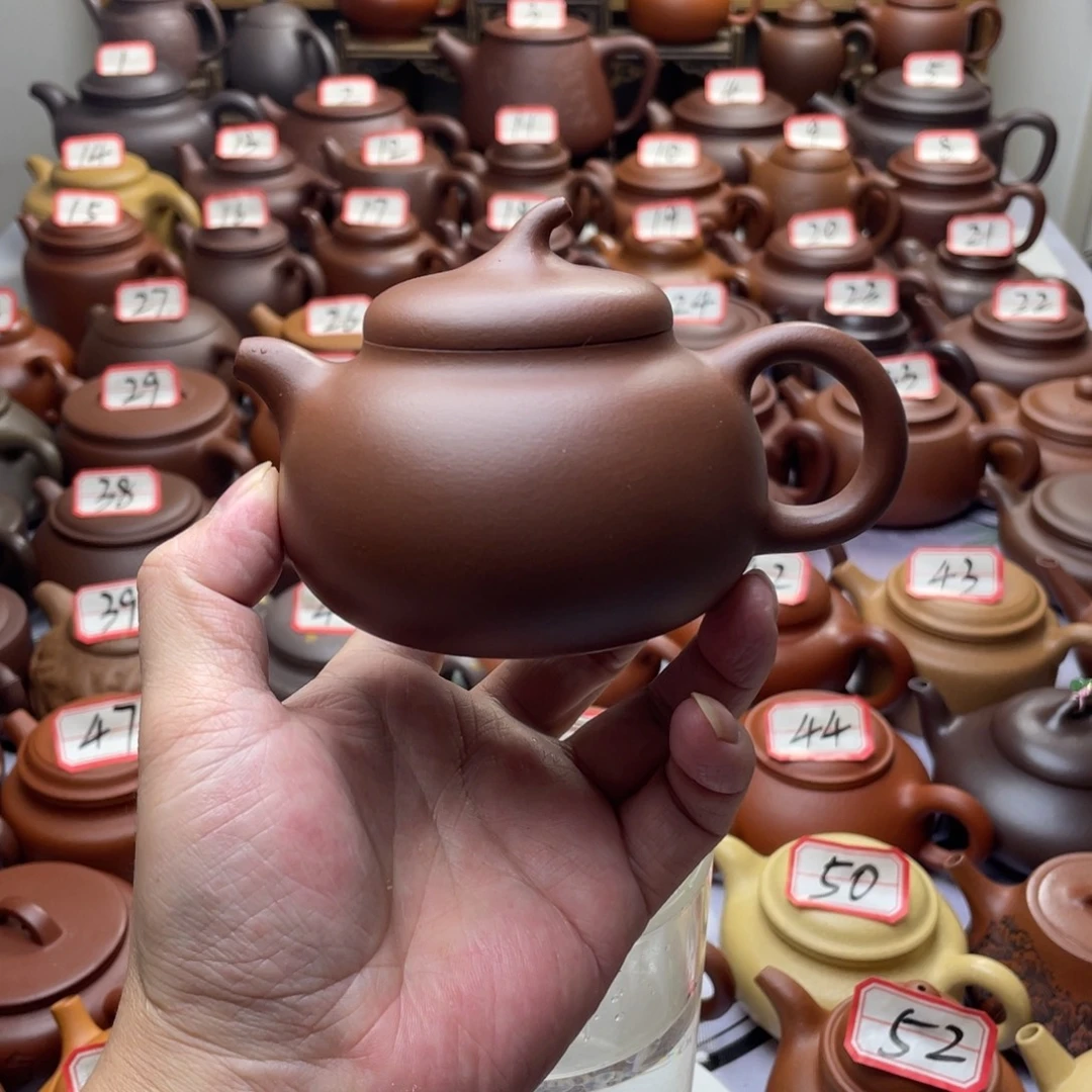 茶壶紫砂宜兴紫砂半手工