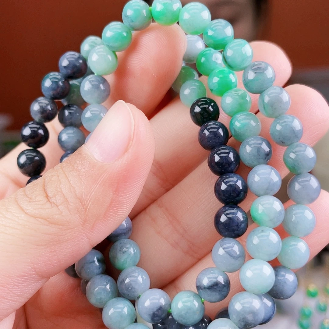 翡翠未镶嵌耳饰饰品