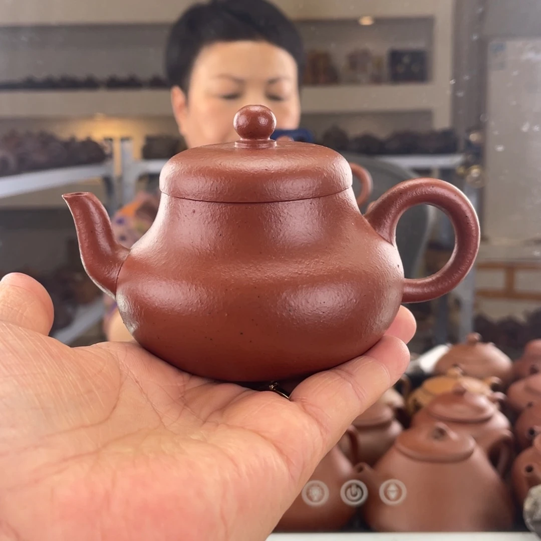 茶壶紫砂黄龙山老朱泥全手工君德150cc