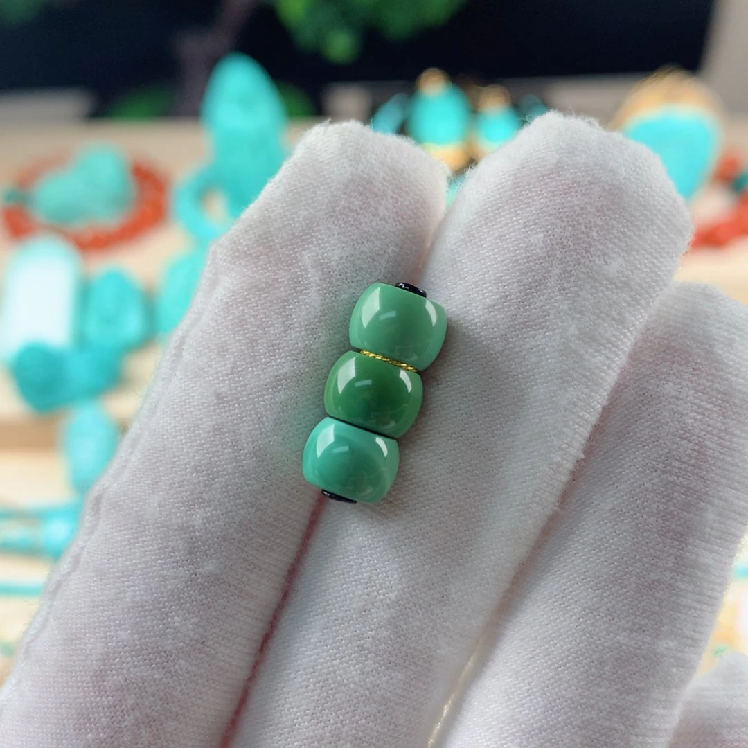 绿松石直切卡7.5未镶嵌