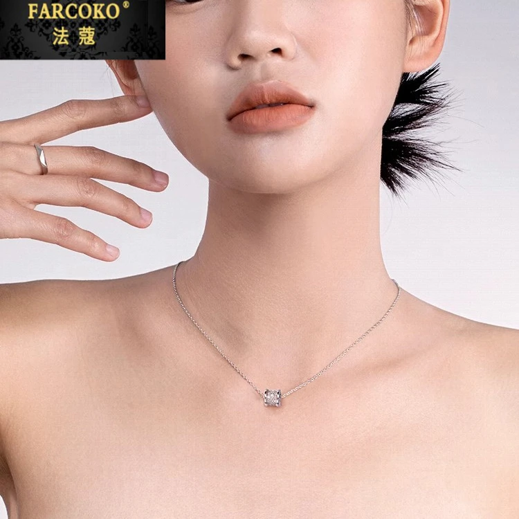FARCOKO/法蔻小蛮腰项链女气质吊坠送闺蜜女友老婆生日情人节礼物