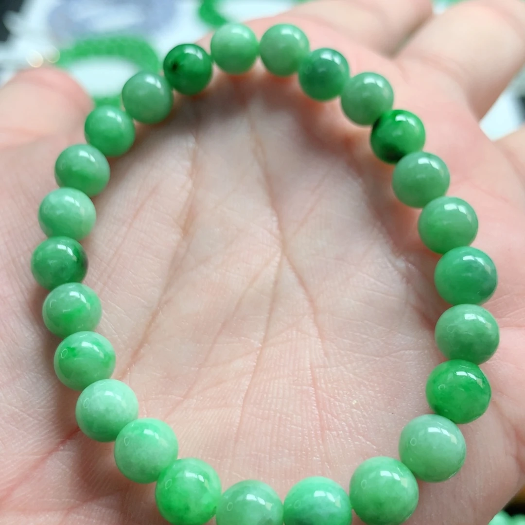 翡翠未镶嵌手链翡翠