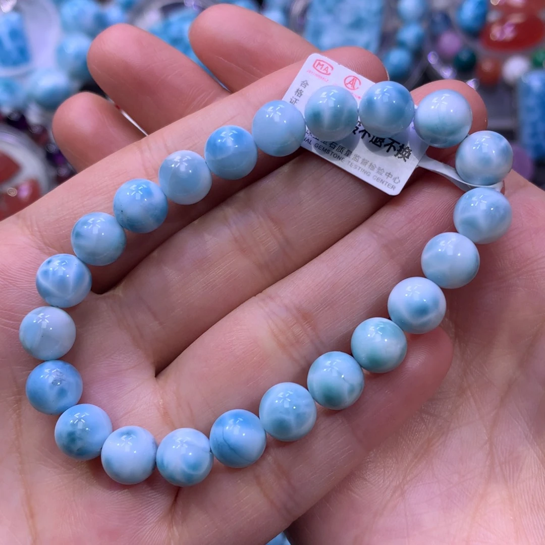 针钠钙石（海纹石）手链未镶嵌