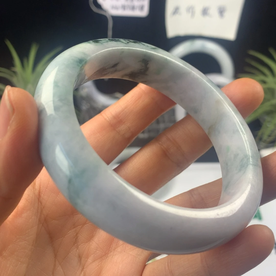 翡翠未镶嵌手镯14。60.2圈