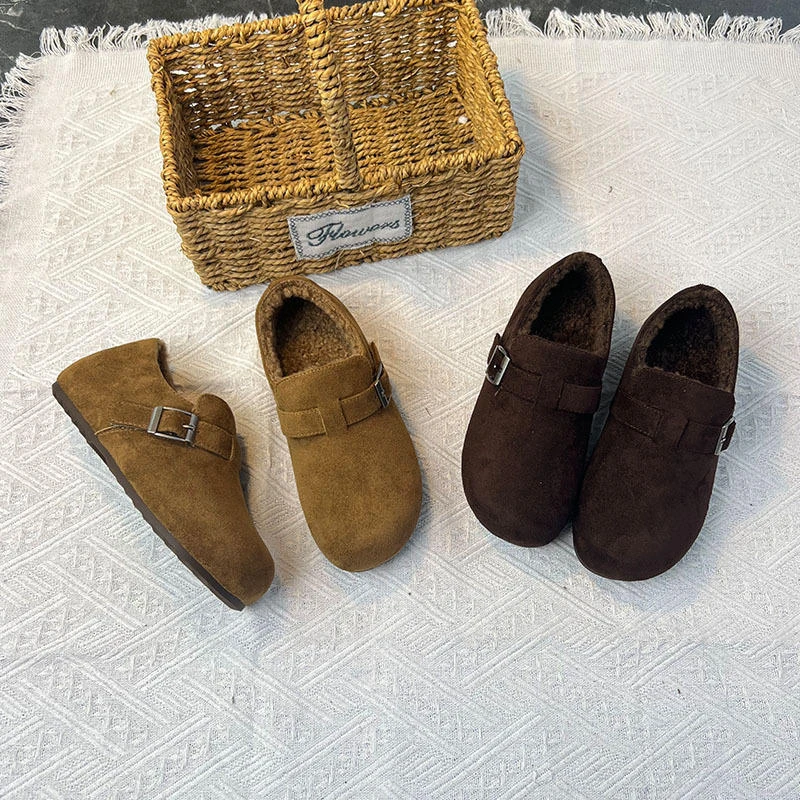 【WENJI】25ss内增高3.5cm加绒单鞋2025冬季新款保暖雪地靴鞋女休闲